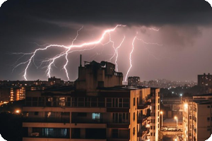 Read more about the article نصب صاعقه گیر ساختمان